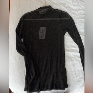Zara sheer going out top